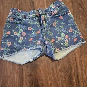 Old Navy Floral Kids Denim Shorts